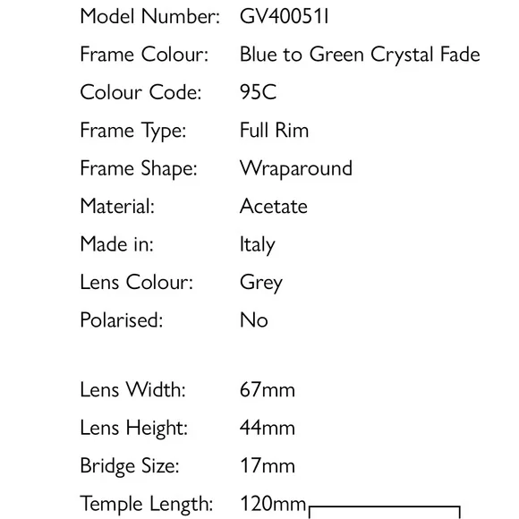 Givenchy GV40051I Sunglasses - Picture 7 of 9